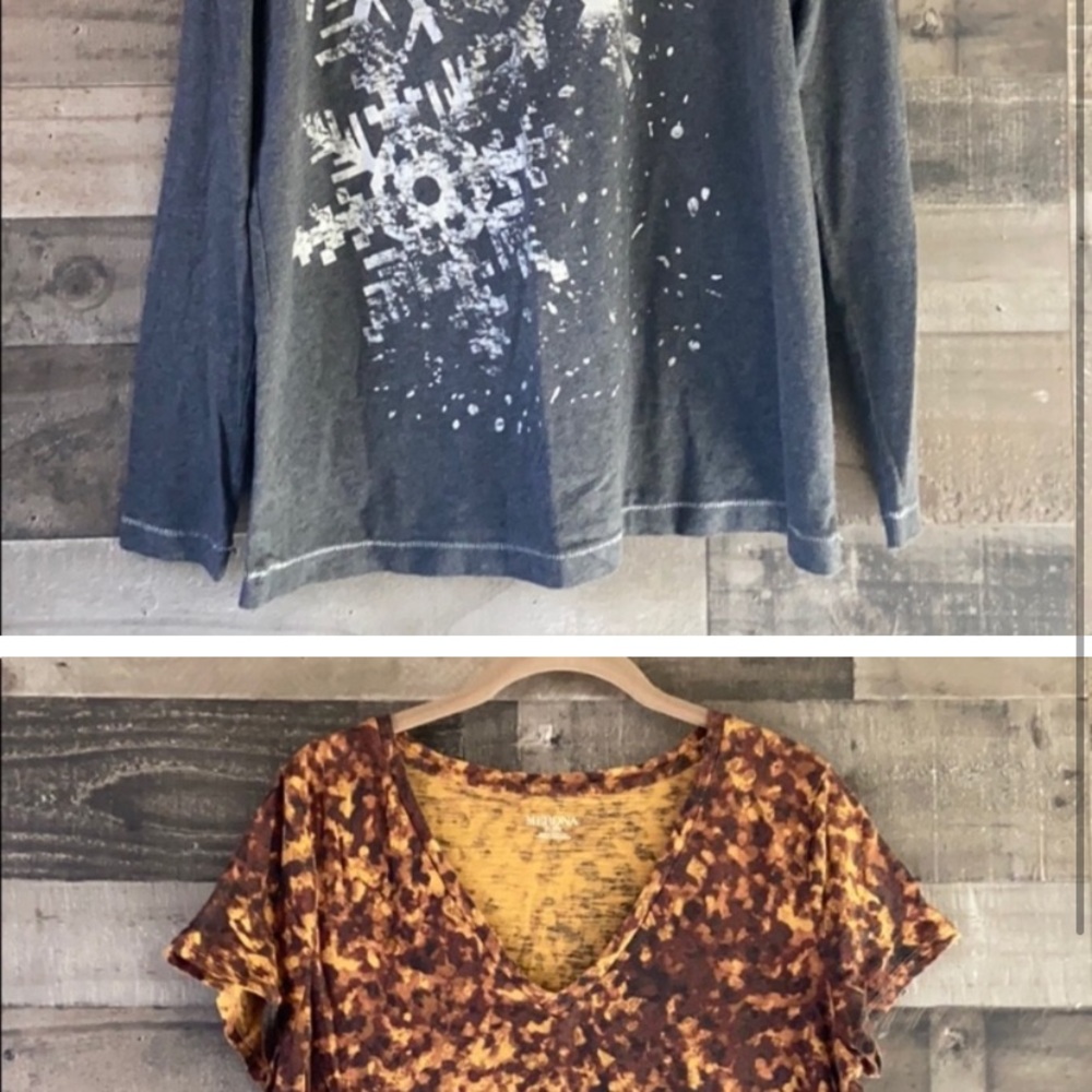 Bundle a 
Lot of 2 womens X-Large shirts